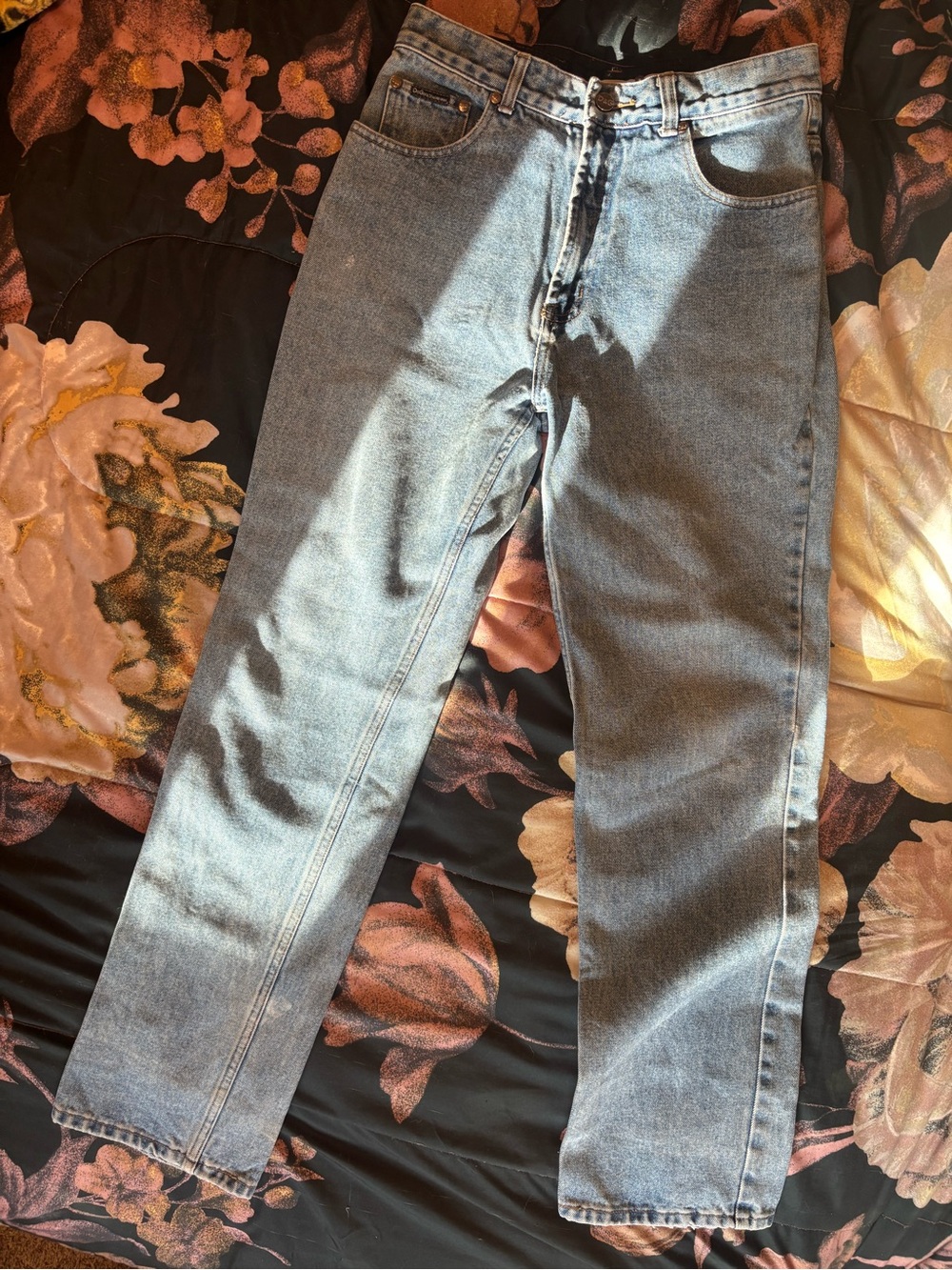 D&G Men Straight-Leg Light Blue Jeans.  Dolce And Gabbana.